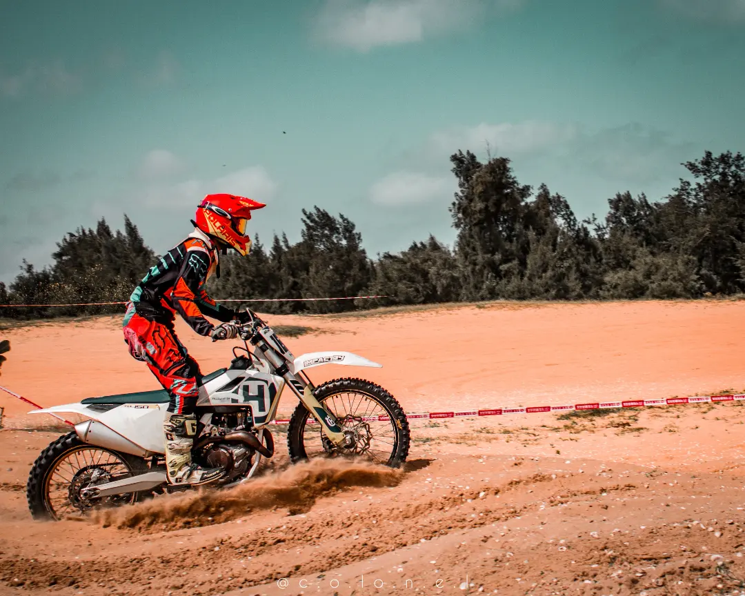 Photo motocross